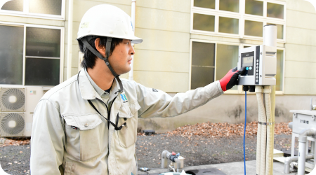 排水処理設備定期メンテナンスにて全有機体炭素計(TOC計)の更新理由を明確化